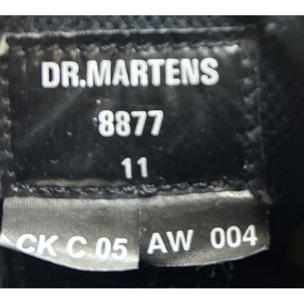 Dr. Martens Industrial Steel Toe Work Boots Black Leather Mens Size 11 AirWair